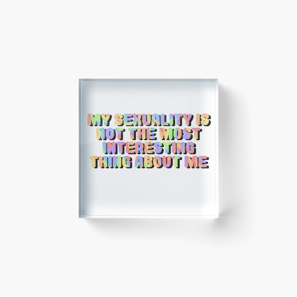 Item preview, My Sexuality Is Now The Most Insteresting Thing About Me - Orphan Black designed and sold by EuropaPrints.