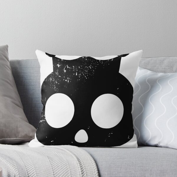 Item preview, Cute Skull with Crown icon symbol cute distressed designed and sold by PsychicCatStore.