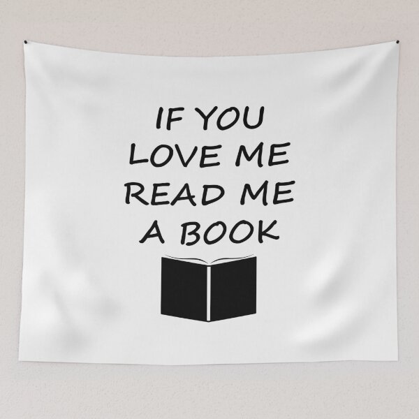 Item preview, If You Love Me Read Me A Book designed and sold by hockeng.