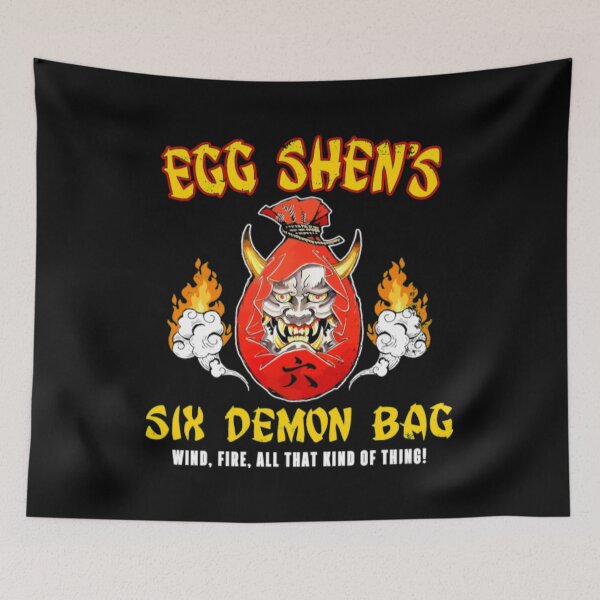 Item preview, Big Trouble In Little China T-ShirtSix Demon Bag designed and sold by VouLaem.