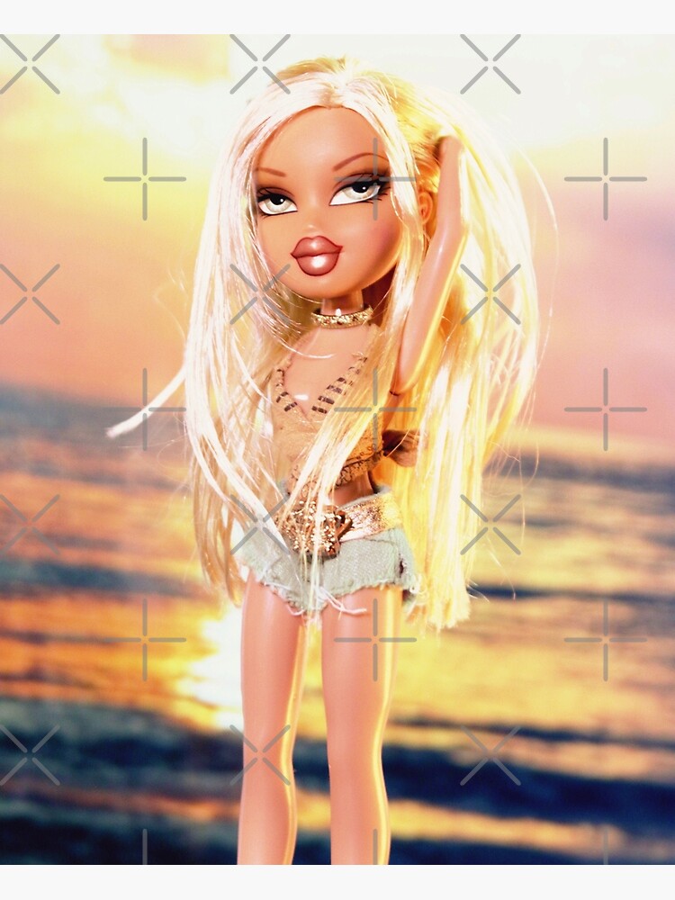 Bratz Y2K Cloe Doll At Beach Poster for Sale by malinah