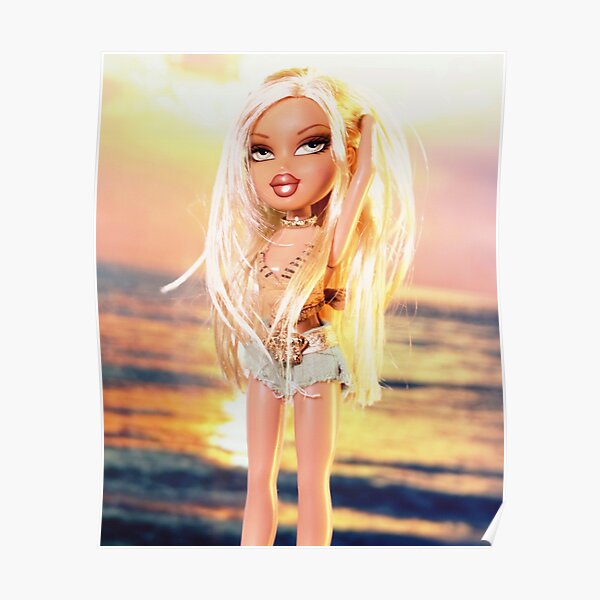 bratz cloe doll at the beach Poster