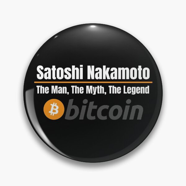 Item preview, Satoshi Nakamoto - Man Myth Legend - Bitcoin Original designed and sold by Cryptohaven.