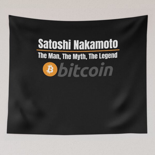 Item preview, Satoshi Nakamoto - Man Myth Legend - Bitcoin Original designed and sold by Cryptohaven.