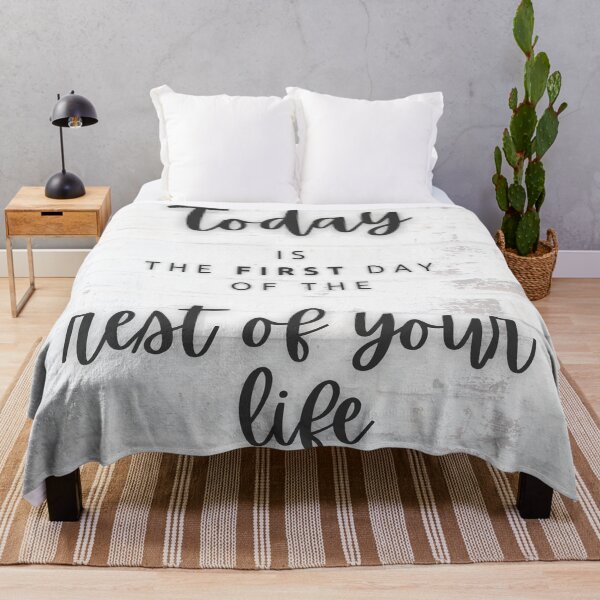 Item preview, Today is the first day of the rest of your life, Empowered Women, Empower Women, Feminist, Woman Up, Girl Power, Optimism designed and sold by naturecdesigns.
