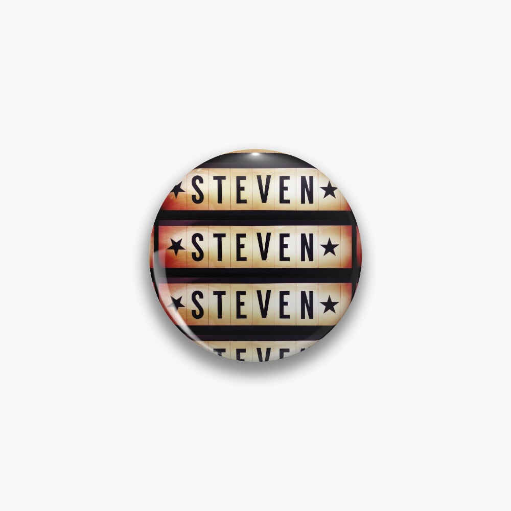 Steven, Steven mug, Steven mask, Steven sticker, Steven magnet Pin
