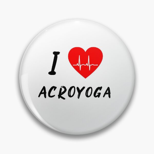 Item preview, I love Acroyga, Acro yoga obsessed  designed and sold by AcroArt.
