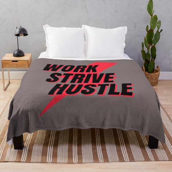 Item preview, Work Strive Hustle designed and sold by Wise-Words-4U.