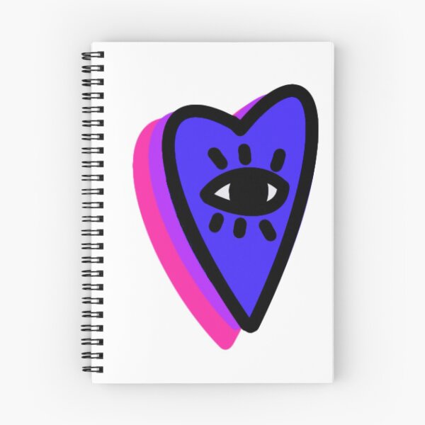 Item preview, Discrete Bisexual Pride Heart with Eye designed and sold by beccaamac.