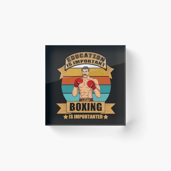 Item preview, Education is important but boxing designed and sold by Sage86.