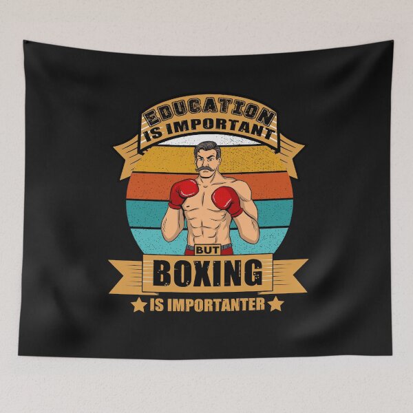 Item preview, Education is important but boxing designed and sold by Sage86.