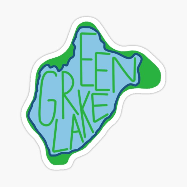 Item preview, Green Lake Seattle designed and sold by Oliver Seymour.