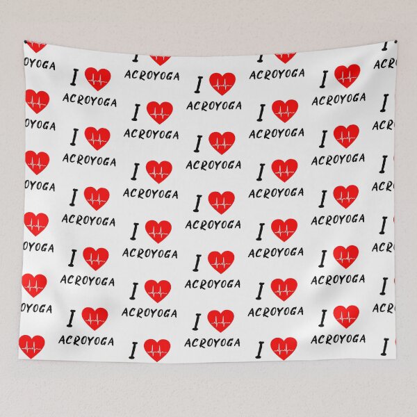 Item preview, I love Acroyga, Acro yoga obsessed  designed and sold by AcroArt.