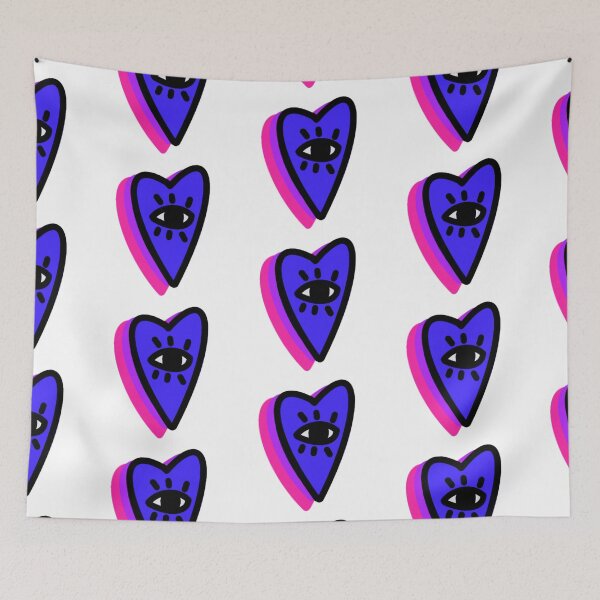 Item preview, Discrete Bisexual Pride Heart with Eye designed and sold by beccaamac.