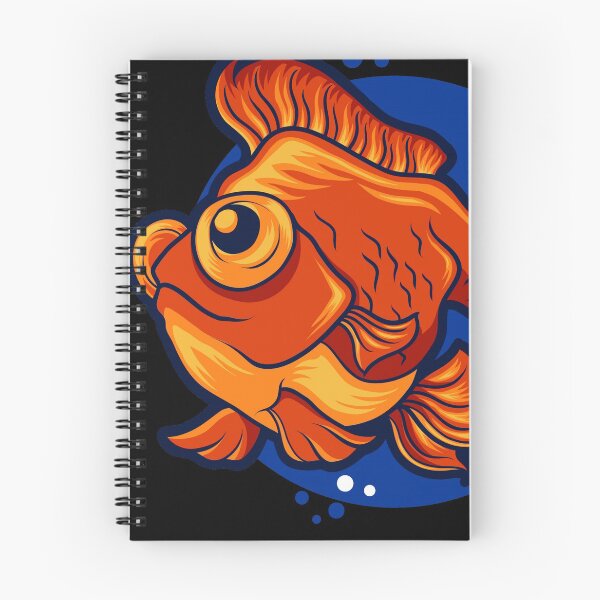 Aperçu de l'œuvre Animal mignon poisson rouge créée et vendue par Artcraft-Ink.