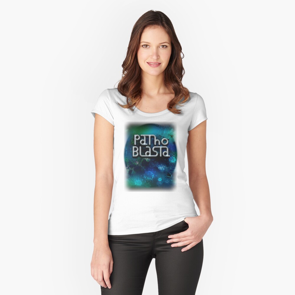 Item preview, Fitted Scoop T-Shirt designed and sold by PathoBlasta.