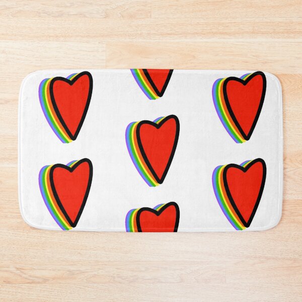 Item preview, Discrete Gay Pride Heart designed and sold by beccaamac.