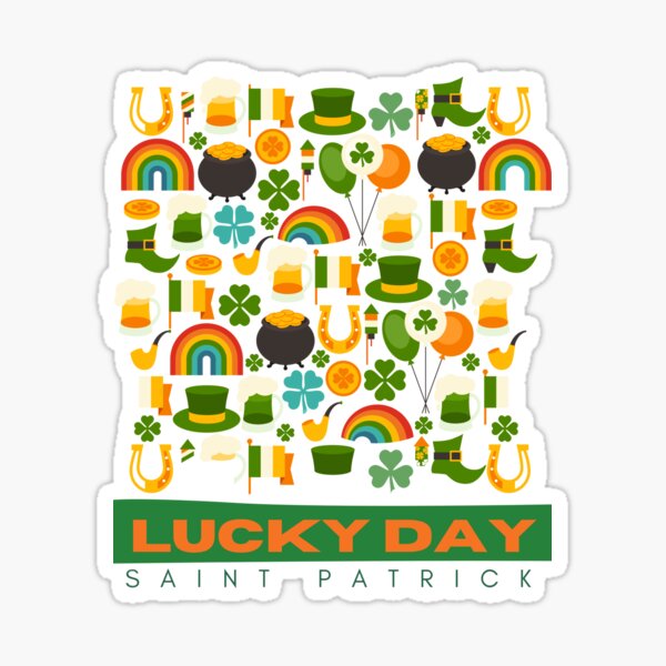 Item preview, Lucky Day Saint Patrick designed and sold by Checivinicius.