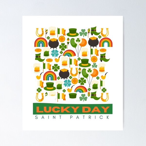 Item preview, Lucky Day Saint Patrick designed and sold by Checivinicius.