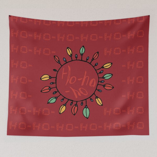 Item preview, Christmas Lights Wreath - Red designed and sold by galleasstudio.
