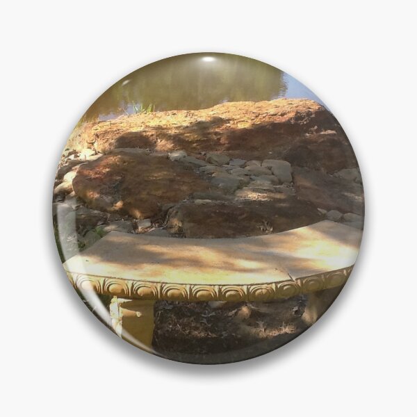 Item preview, A Bench looking over the Cool Water designed and sold by Mariann Moritz.