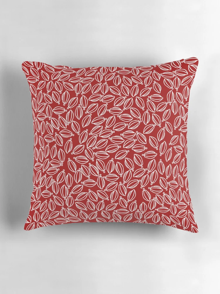 Thumbnail 3 of 4, Pillow, Cacao Of Java designed and sold by dejava.