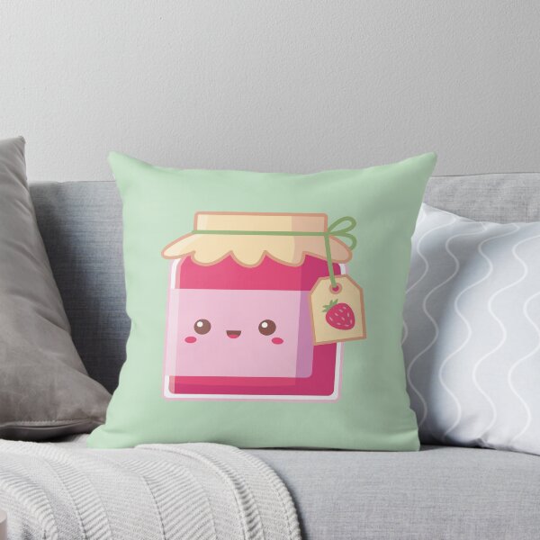 Item preview, Kawaii Strawberry Jam Bottle designed and sold by rustydoodle.