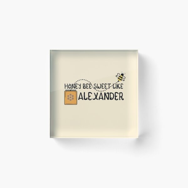 Item preview, HONEY BEE SWEET LIKE ALEXANDER designed and sold by IzzyDee-Designs.