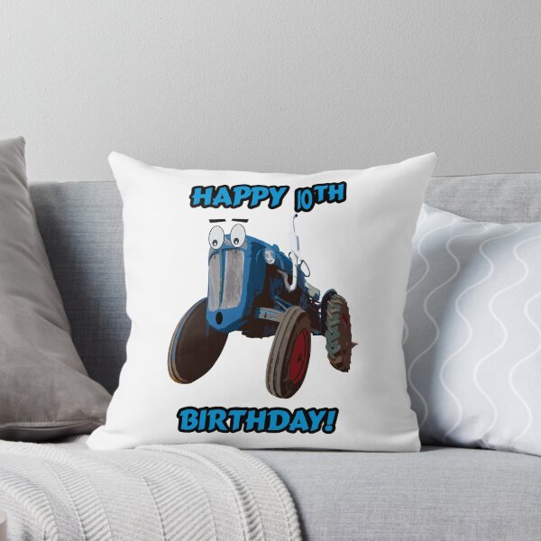 Item preview, Happy 10th Birthday Tractor design designed and sold by SEADOGPRINTS.