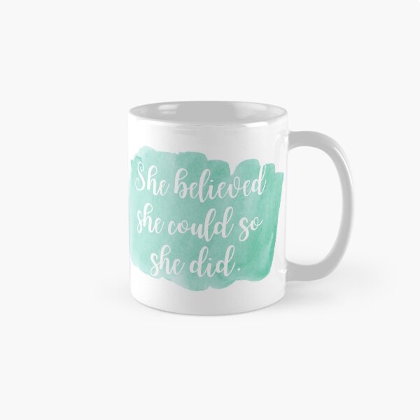Item preview, She believed she could so she did - Watercolor designed and sold by KarolinaPaz.