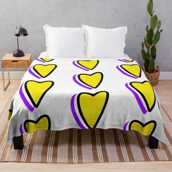 Item preview, Copy of Discrete Nonbinary Pride Heart designed and sold by beccaamac.