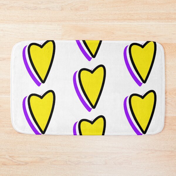 Item preview, Copy of Discrete Nonbinary Pride Heart designed and sold by beccaamac.