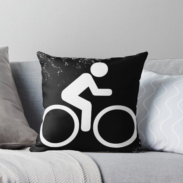 Item preview, Cycling icon symbol cute distressed designed and sold by PsychicCatStore.