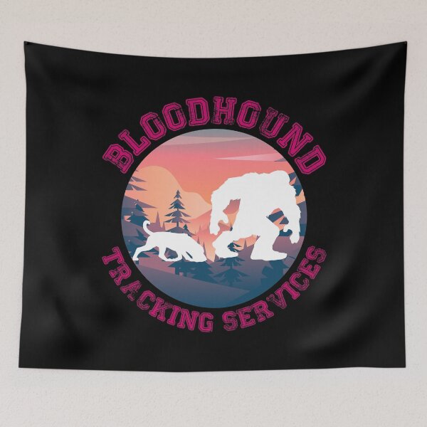 Item preview, Bloodhound Tracking Services designed and sold by Warrior Veteran Clothing.