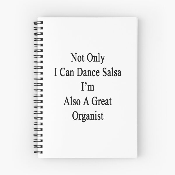 Item preview, Not Only I Can Dance Salsa I'm Also A Great Organist  designed and sold by supernova23.