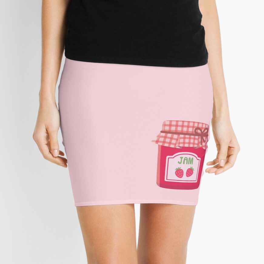 Classic Strawberry Jam Bottle | Mini Skirt