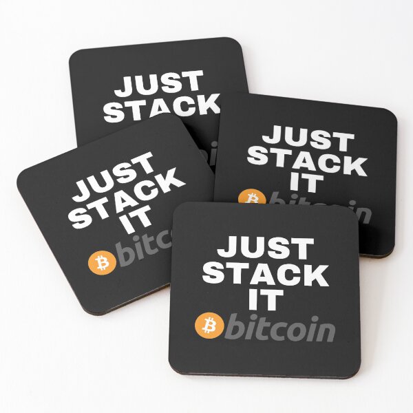 Item preview, Just Stack It - Bitcoin Original designed and sold by Cryptohaven.