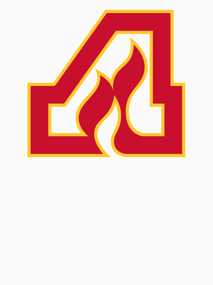 Atlanta Flames Logo Lightweight Hoodie for Sale by VintageHockey