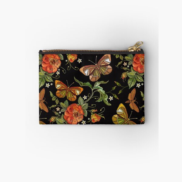 Item preview, Embroidery roses and butterflies designed and sold by matrioshka.