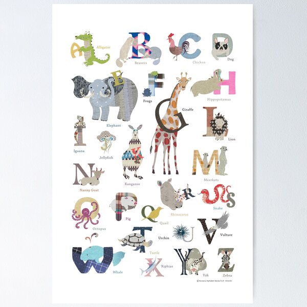 Artikelvorschau, Alphabet lernen entworfen und verkauft von HappyKidsRoom.