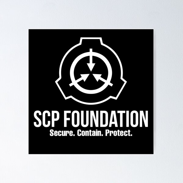 SCP Foundation Logo Poster for Sale by Clifficus