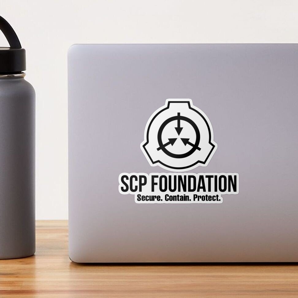 SCP Foundation Bumper Sticker Secure Contain Protect