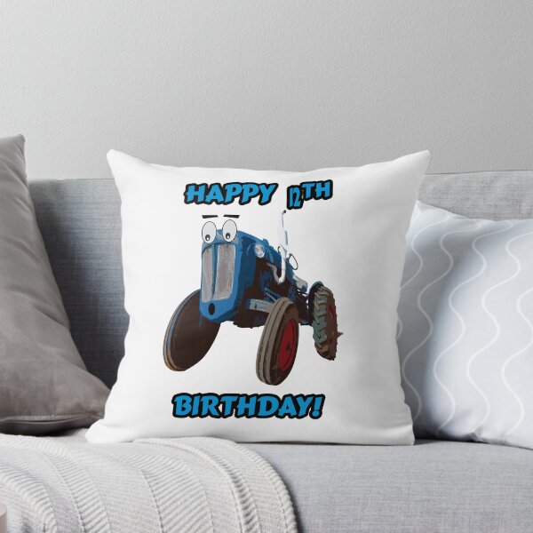 Item preview, Happy 12th Birthday Tractor design designed and sold by SEADOGPRINTS.