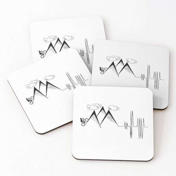 Item preview, biking heartbeat designed and sold by PRINTED ..