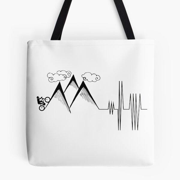 Item preview, biking heartbeat designed and sold by PRINTED ..