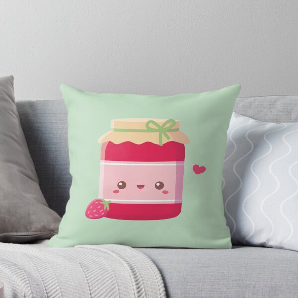 Item preview, Cute Strawberry and Jam Bottle designed and sold by rustydoodle.