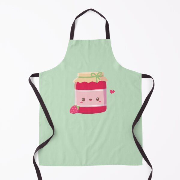 Item preview, Cute Strawberry and Jam Bottle designed and sold by rustydoodle.