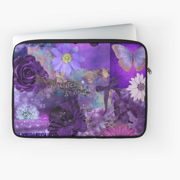 Purple Aesthetic Laptop Sleeve