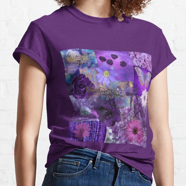 Purple Aesthetic Classic T-Shirt