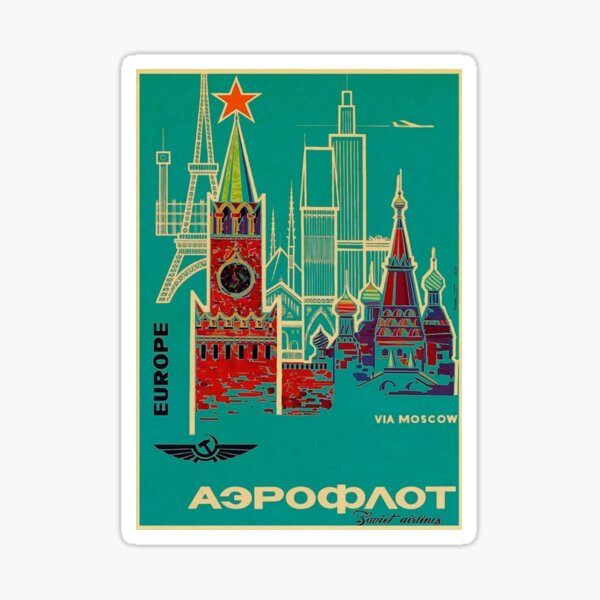 Artikel-Vorschau von Russische Fluggesellschaften Kunst, designt und verkauft von fitplus.